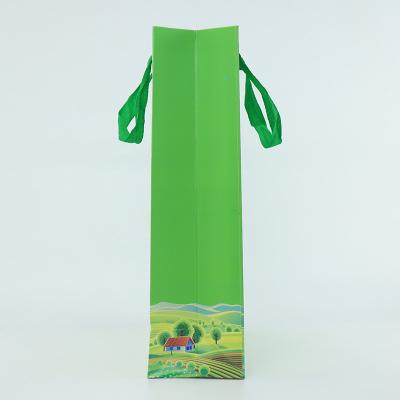 China Tea Packaging Paper Gift Box Handbag High Grade Environmental Protection for sale