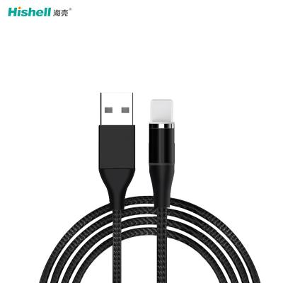 China Aluminum Alloy Magnetic Charging Cable 3 In 1 360 Degree Rotating Multipurpose for sale