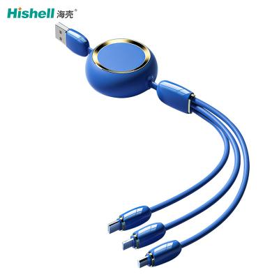 China Multicolor Retractable Mobile Phone Charger for sale
