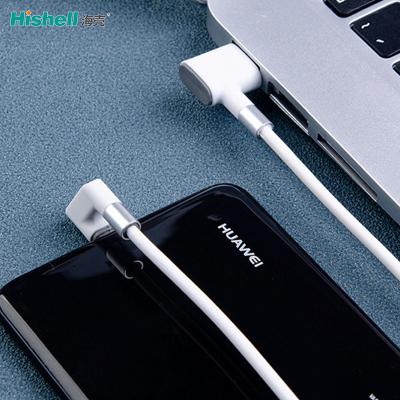 China Anti Oxidation Cell Phone Charger Cable U Shaped TPU Material Stainproof for sale