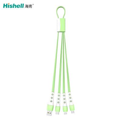 China Sturdy Length 18cm USB Phone Cord , Anti Abrasion Phone Charger Multi Cable for sale