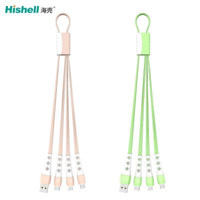 China Anti Fouling 18cm Fast Charging Data Cables , Ultraportable Coloured USB Cables for sale