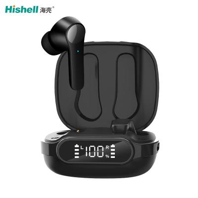 China Digital Display Hifi Bluetooth Headset Type C TWS Wireless Earbuds L52X for sale