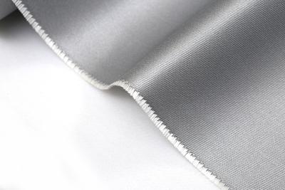 China Stainless Steel Wire Reinforced Fire Resistant Fiberglass Fabric For Fire Curtain for sale