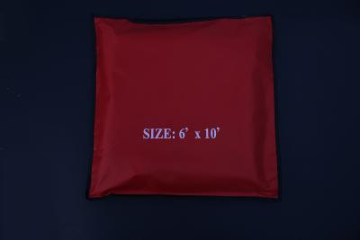 China De acrílico coloridos cubierta ignifugan el fuego Pit Mats Protector del paño de la fibra de vidrio en venta
