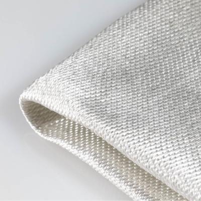 China 0.65mm 650 Stainless Steel Wire Reinforced Fiberglass Fiber Glass Cloth for Fireproof Curtain for sale