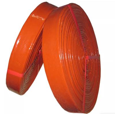 China Silicone Rubber Coated Fiberglass Cable Sleeve Thermal Protection Fire Sleeve for sale