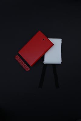China Fire Planket Packing PVC Square Box Red White Plastic Extrusions for sale