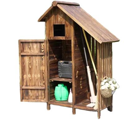 China Easily Assembled Outdoor Wooden Waterproof Garden Storage Shed Tool House For Sale Garden Cabinets Storage House for sale