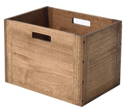 China Japan Customized Wooden Bookbox Wooden Storage Box Case Disassembled Wooden Storage Box For Bathroom Living Room à venda