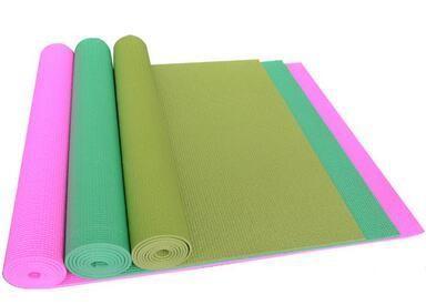 China 3 - 8mm Thick Fitness Yoga Mat / Gym Exercise Mat Anti Slip Single Colour for sale