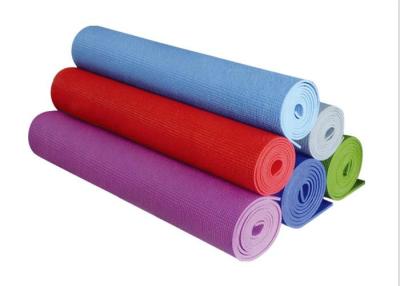 China Anti Slip Home Yoga Mat / Fitness Exercise Mat Thickness Optional For Ladies Exercise for sale