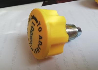 Chine Pin de bruit de pièces d'équipement de gymnase de chapeaux de jaune/poids pour l'équipement de force à vendre