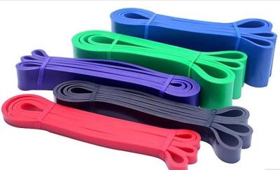 China Latex-elastische Ausdehnungs-Schleifen-Widerstand-Bänder der Breiten-21mm zu verkaufen