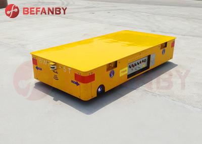 China 20Ton Trackless Transfer Cart Non Explosive Handheld Push Button for sale