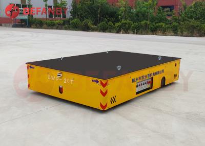 China 30t Steerable Trackless Transfer Cart Steel Coil Transportation Trailer for sale