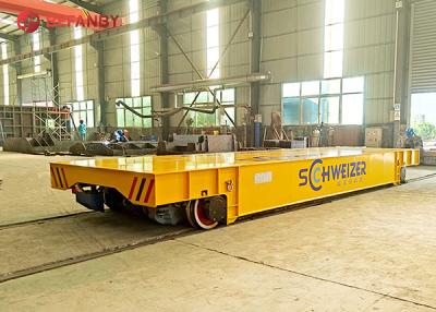China High Temperature Proof Rail Ladle Transfer Car 40 Tons for sale