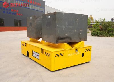 China Trackless Transfer Flatbed Battery Power Electric Die Cart for sale