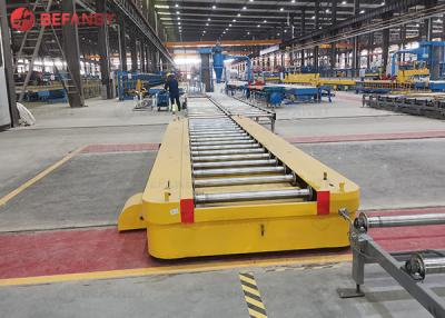China Customized Automatic Rail Guided Vehicle With Roller for sale