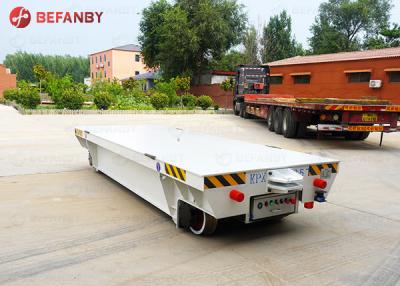 China Electric Flatbed 10 Ton Industrial Transfer Trolley for sale