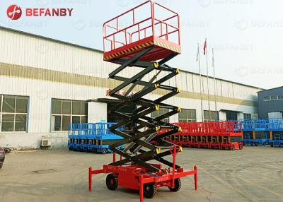 China Aerial Working Towed Scissor Movable Lift Platform for sale