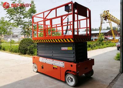 중국 320kg 자동 작업실 모바일 시저 리프트 플랫폼 판매용