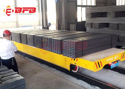 China Steel Factory Handler Electric Rail Transfer Car , DC Motor Material Handling Equipment CE / ISO Certificate for sale