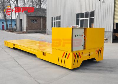China 1-500T Load Capacity Trackless Transfer Cart For Plant 12 Months Warranty for sale