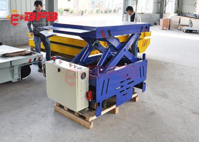 China Flexible Motorised Trolleys Carts , Steerable Trackless Battery Transfer Cart On Cement Floor for sale