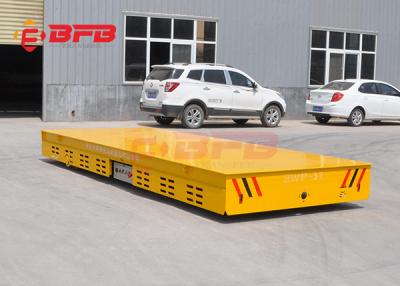 China Bay To Bay Transport Battery Powered Cart , Motorized Platform Cart For Container for sale