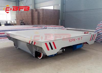 China 0 - 20m / Min Coil Transfer Car , Flat Motorized Industrial Carts Vehicle Railway Transfer Carriage for sale