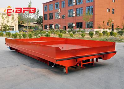China Heavy Duty Material Handling Motorized 10 Ton Battery Powered Electric Rail Transfer Cart for sale