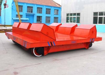 China 100t heavy load workshop die block rail truck for steel workpieces transportation for sale