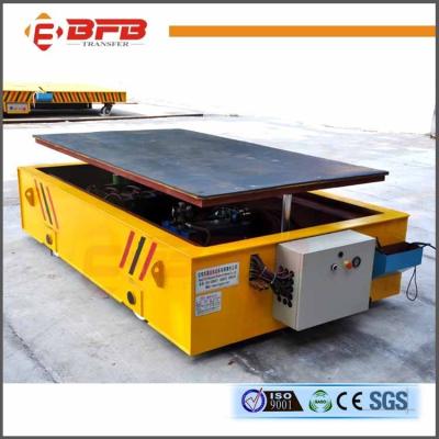 China Battery Powered Hydraulic Lifting Transfer Cart Q235 Material Unlimited Distance for sale