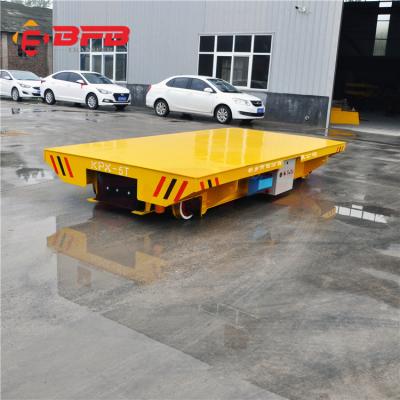 China Remote Control Pallet Transfer Carts , Industrial 1-500T Coil Transfer Cart for sale