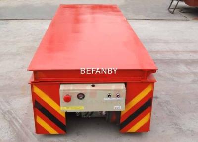 China Dumping Platform Industrial Material Carts , Simple Structure Lifting Table Trolley for sale