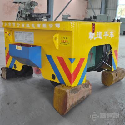 China Warehouses Q235 Die Transfer Cart , Easy Operation Battery Powered Cart for sale