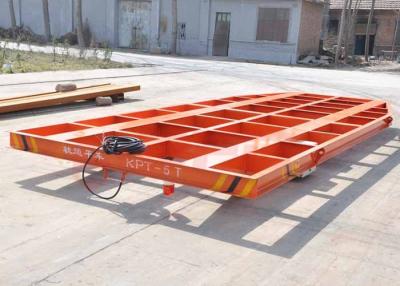 China Explosion Proof 5T Electric Transfer Cart For Painting Booth Metal Part Transport for sale