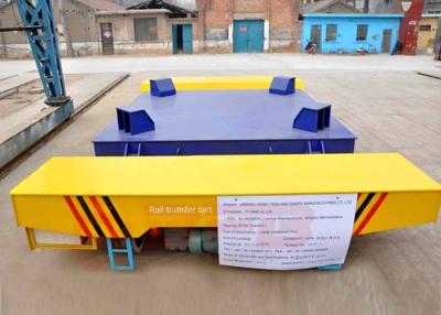 China PLC Automatic Control Ladle Transfer Cart For Steel Liquid / Steel Scrap for sale