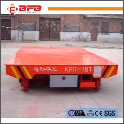 China Injection Mould Rail Transfer Cart Large Load Capacity Electric 12 Months Warranty for sale