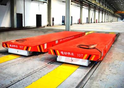 China AC Motor Assembly Line Busbar Powered Transfer Cart Heat Resist With Proximity Switch for sale