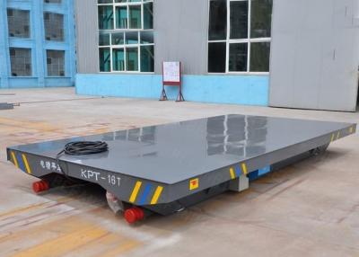 China Anti - High Temperature Electric Platform Cart , 0 - 20m / Min Die Transfer Cart for sale