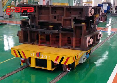 China Industrial Project Application Workshop Warehouse Battery Transfer Cart Rail For Mould for sale