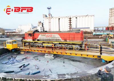 China Diâmetro 24M Locomotive Railway Turntable das soluções do transporte de materiais Q235 à venda