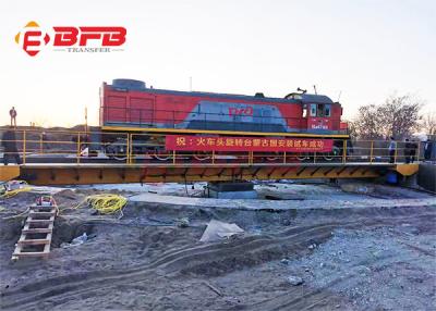 China Plataforma de gerencio do trilho locomotivo da plataforma giratória da estrada de ferro 200T à venda