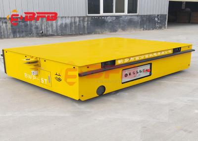 China Directional Steerable Trackless Transfer Cart Car 9 Tons 12 Months Warranty for sale