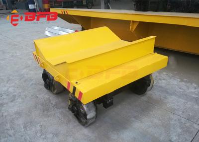 China 18T Coil Transportation Rail Transfer Cart With Winch Towing for sale