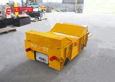 China 20m/Min 5 Ton Steel Steerable Coil Transfer Trolley for sale