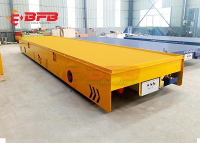 China Rail Transport Plc Control Steel Motorized Transfer Trolley for sale