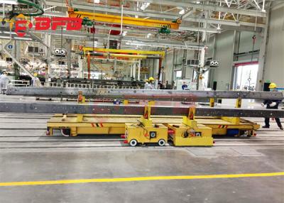 China Steel Rolls Warehouse 20m/Min 1T On Rail Transfer Cart for sale